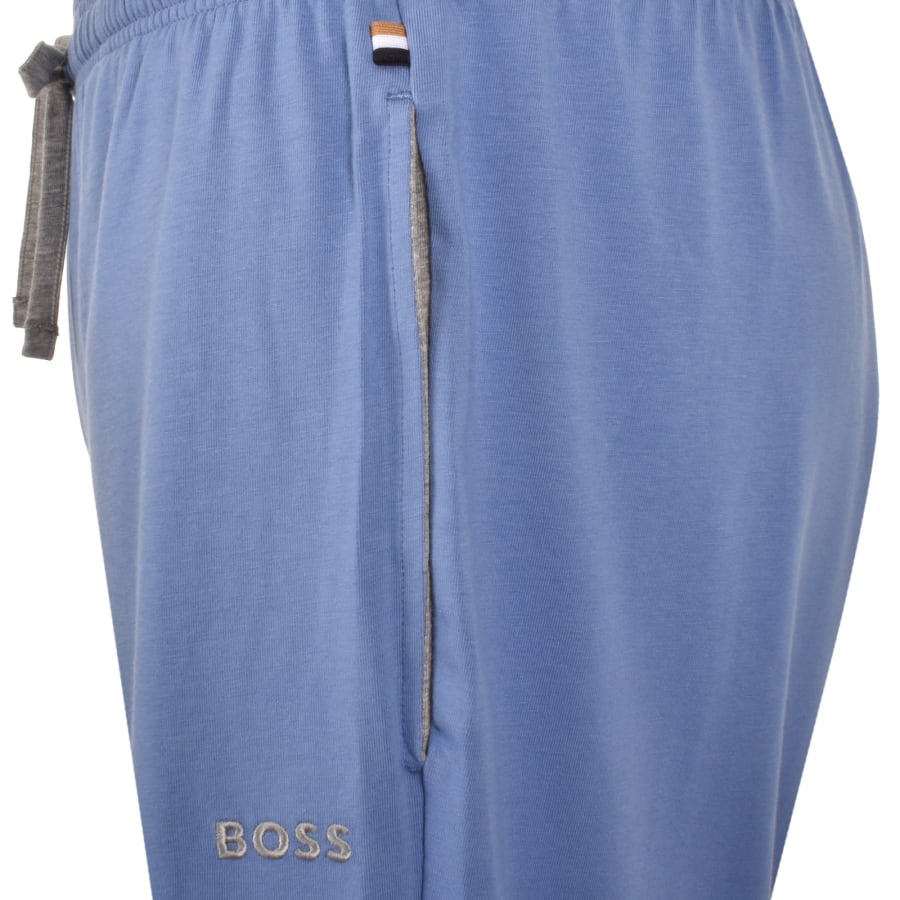 Image number 4 for BOSS Mix And Match Jersey Shorts Light Blue