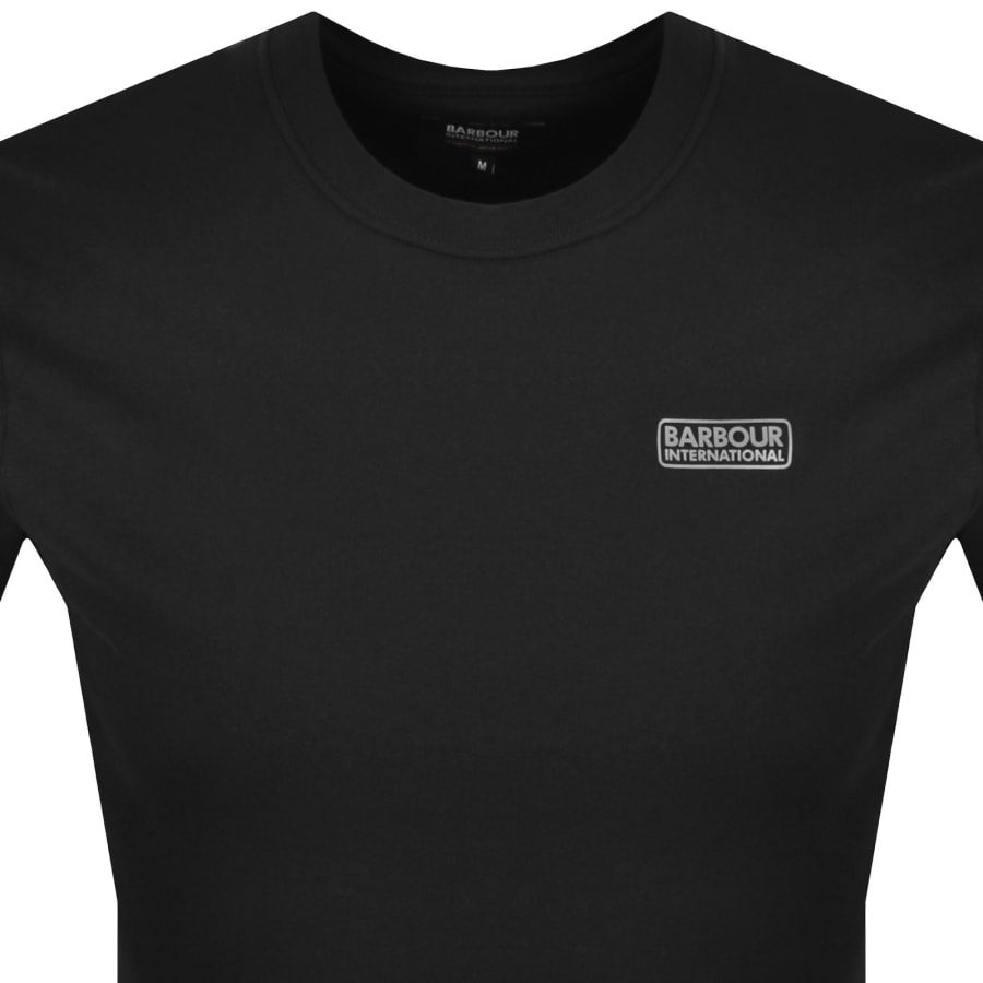 Image number 2 for Barbour International Logo T Shirt Black