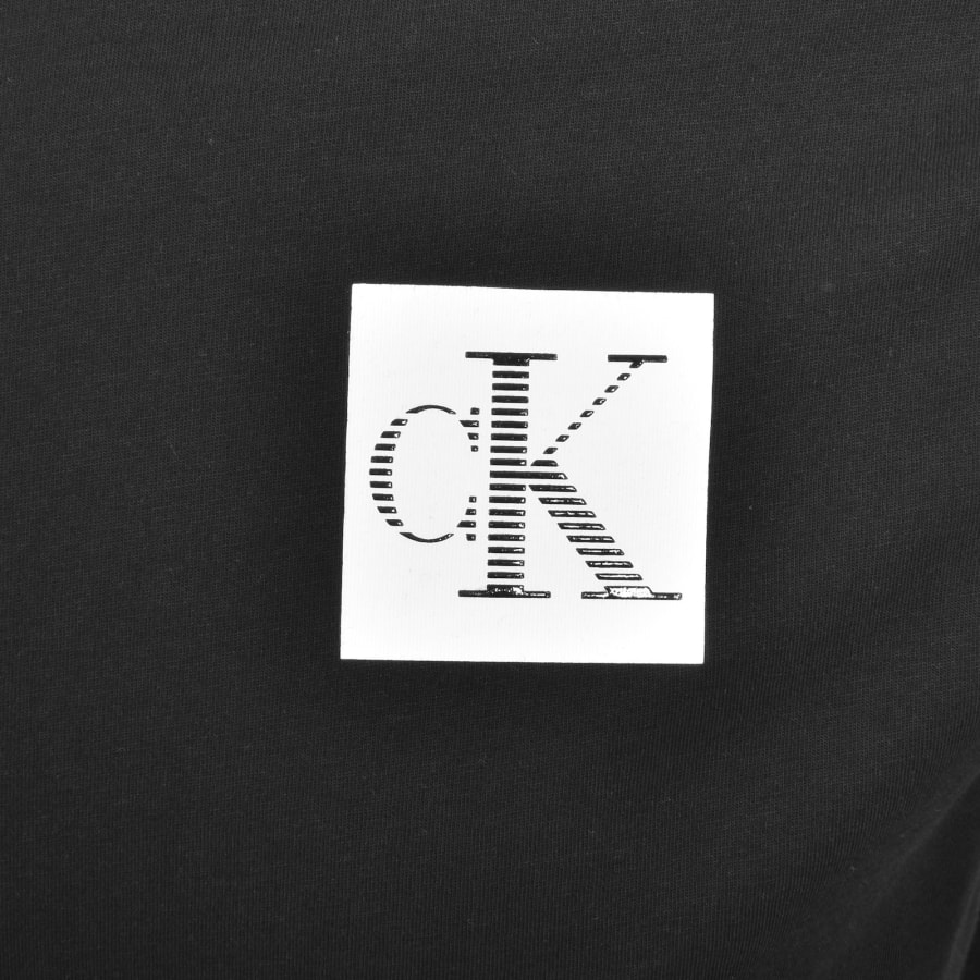 Image number 3 for Calvin Klein Jeans Crew Neck T Shirt Black