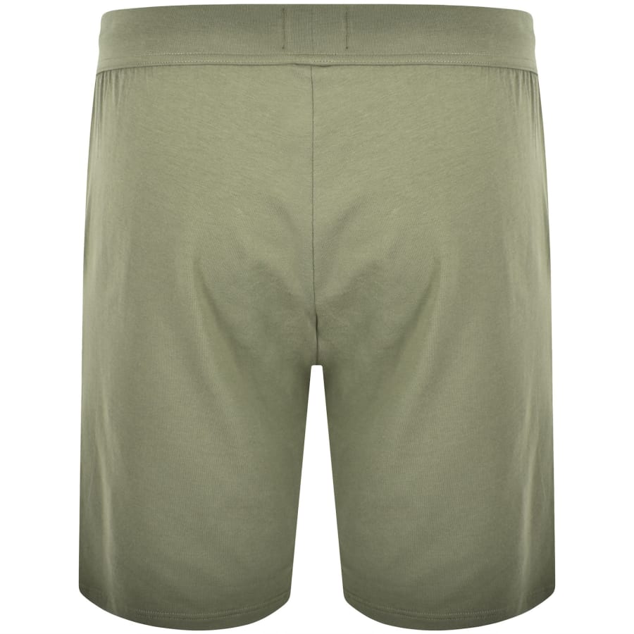 Image number 2 for BOSS Unique Jersey Shorts Open Green