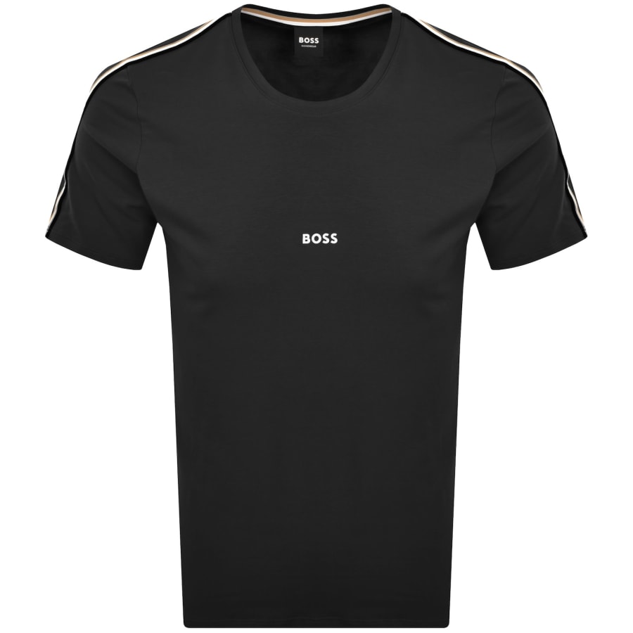 Image number 2 for BOSS Unique T Shirt Black