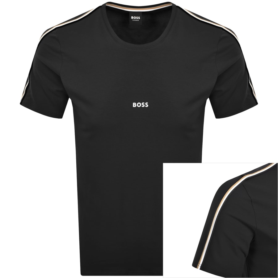Image number 1 for BOSS Unique T Shirt Black