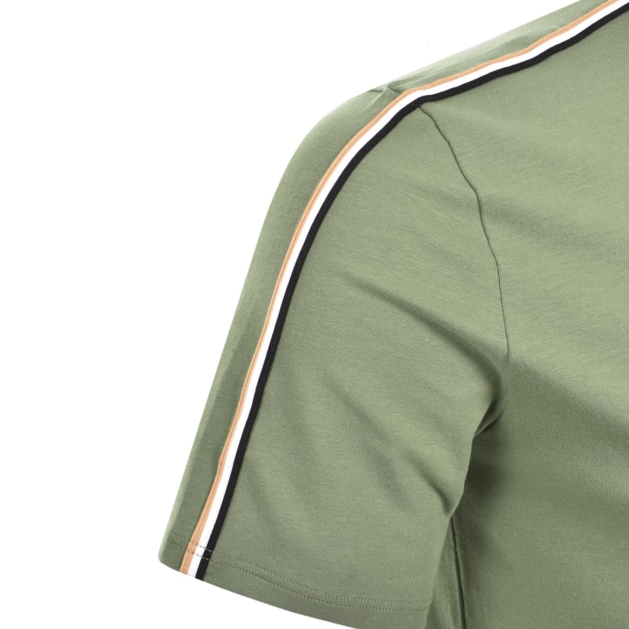 Image number 5 for BOSS Unique T Shirt Open Green