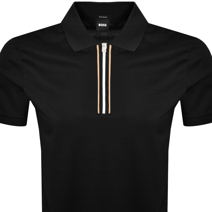 Image number 2 for BOSS H Paras 65 Polo T Shirt Black