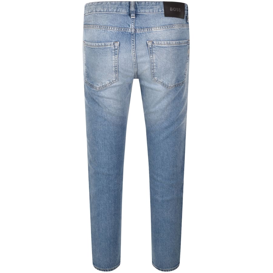 Image number 3 for BOSS Delaware Slim Fit Jeans Blue