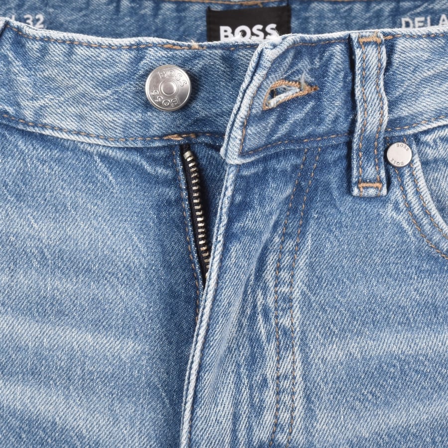 Image number 5 for BOSS Delaware Slim Fit Jeans Blue