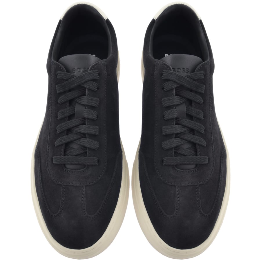 Image number 3 for BOSS Kieran Tennis Trainers Dark Blue