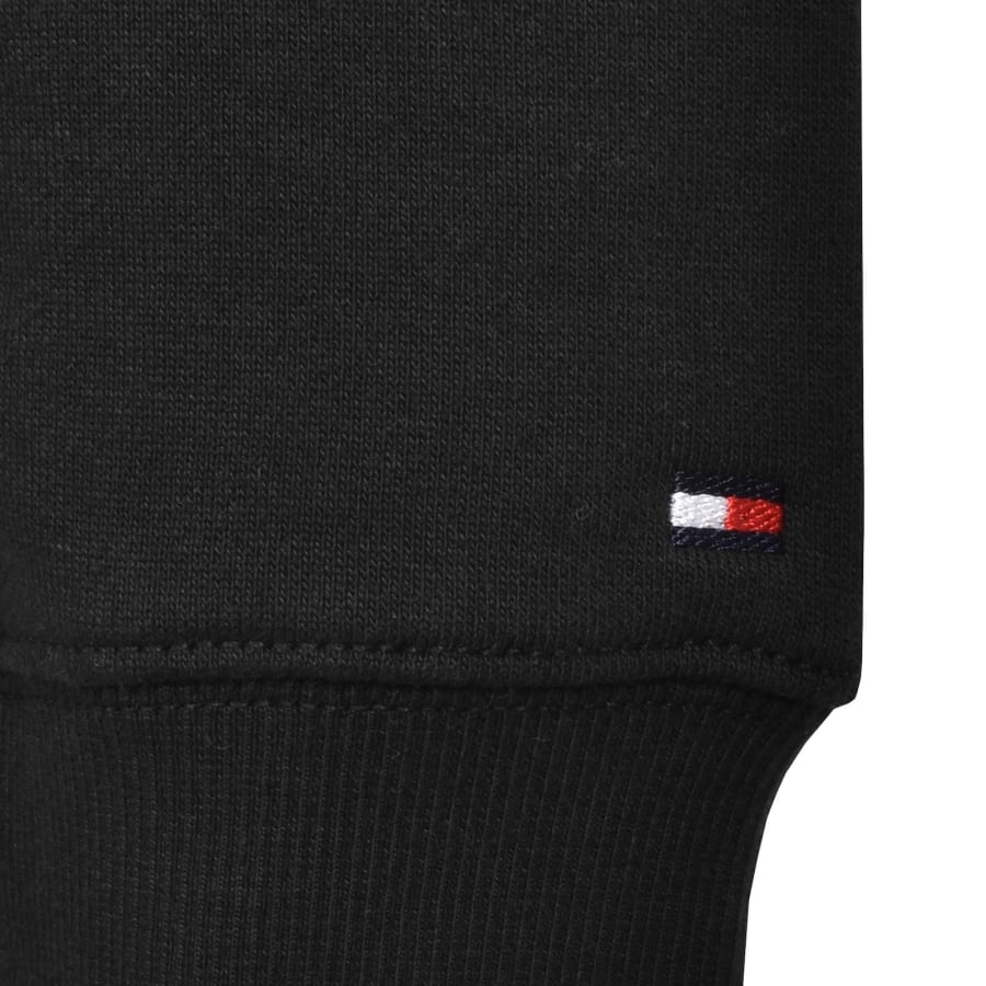 Image number 4 for Tommy Hilfiger Flag Hoodie Black