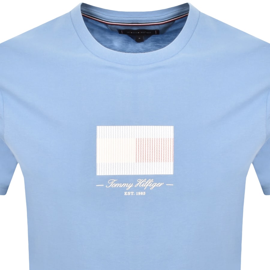 Image number 2 for Tommy Hilfiger Logo T Shirt Blue