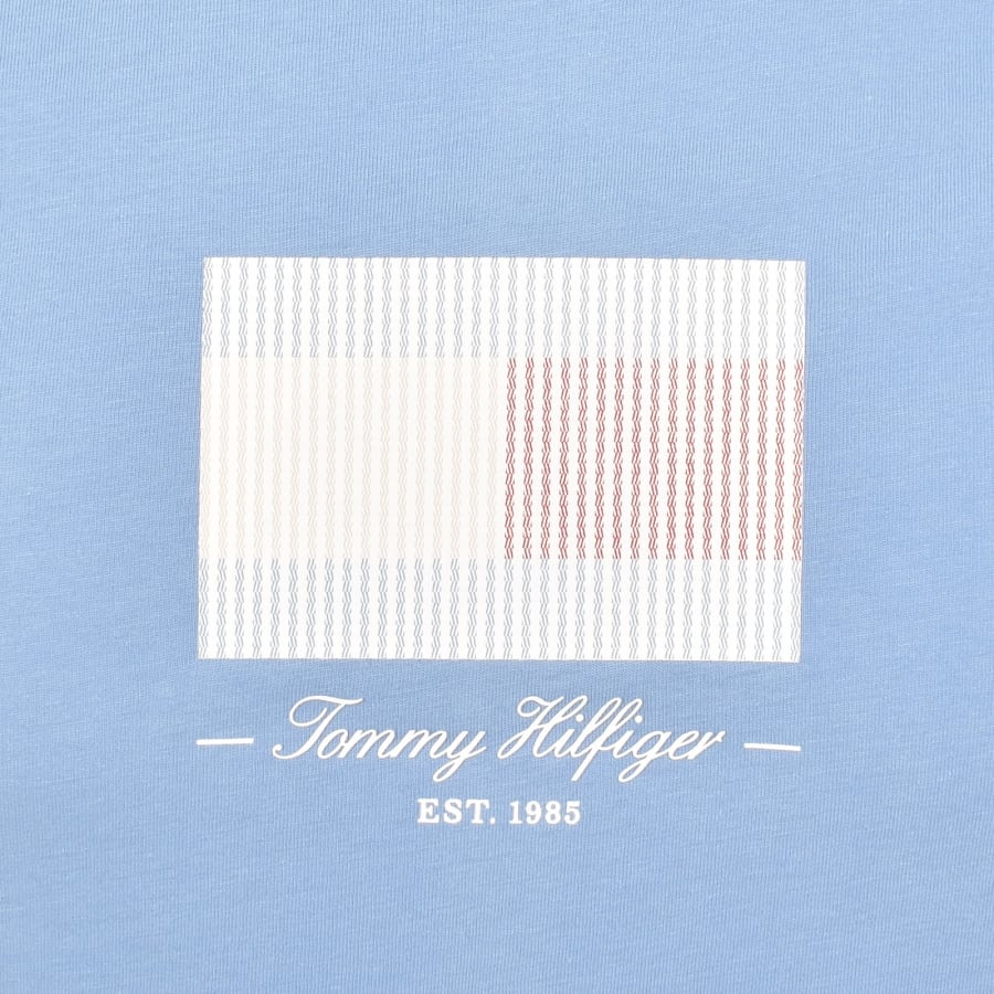 Image number 3 for Tommy Hilfiger Logo T Shirt Blue