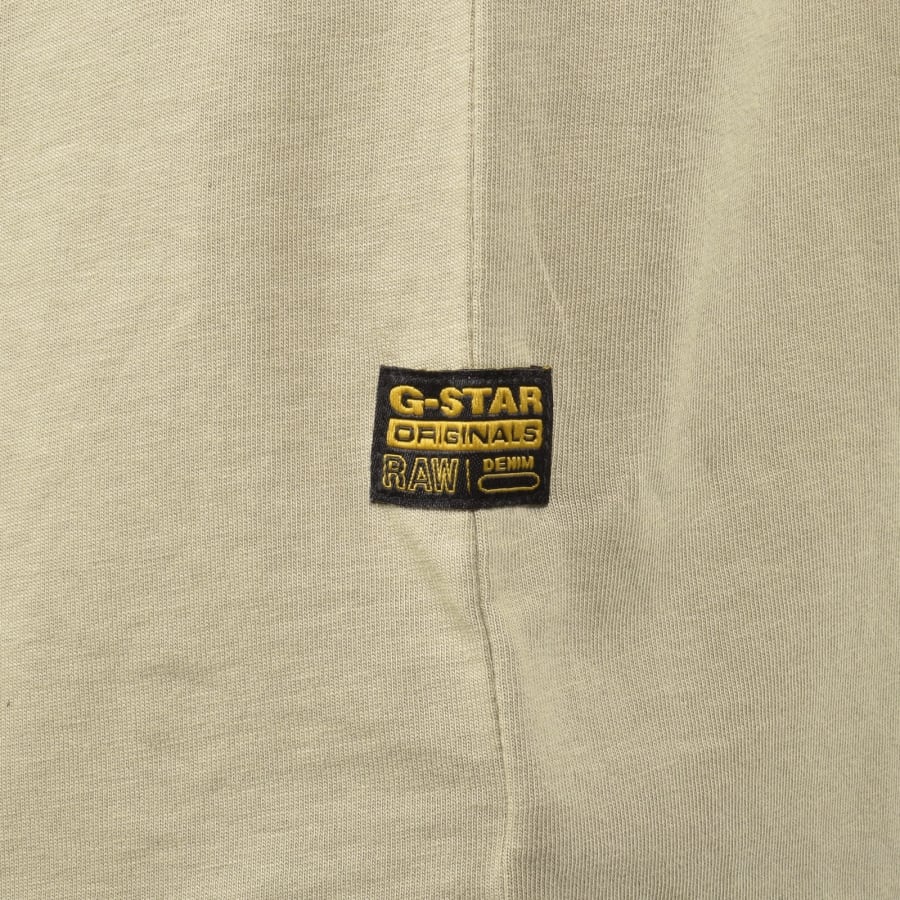 Image number 3 for G-Star Camo Pocket Logo T Shirt Khaki