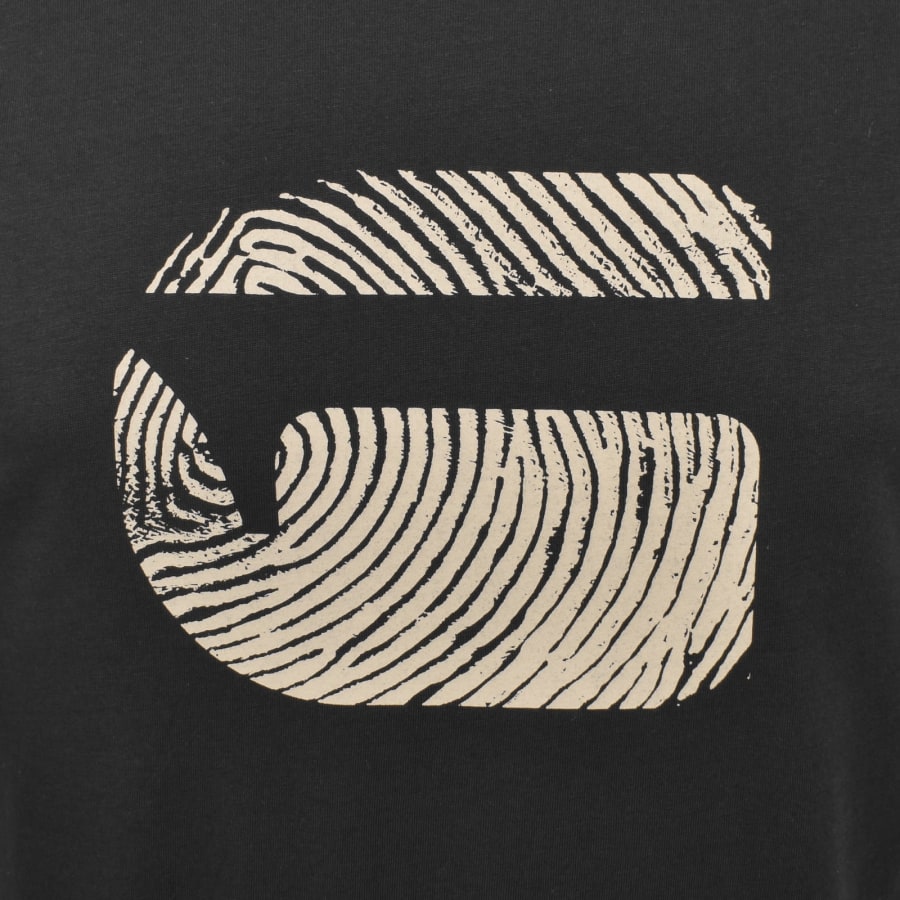 Image number 3 for G-Star Finger Print Burger T Shirt Black