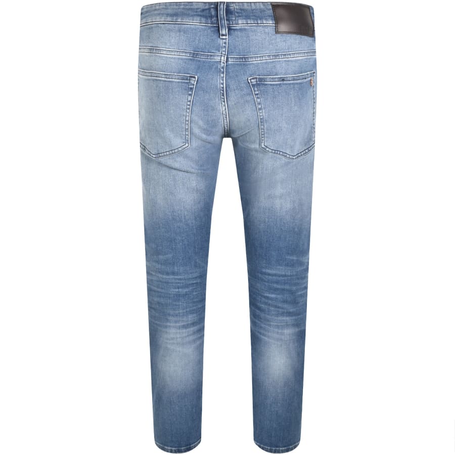 Image number 3 for BOSS Delaware Slim Fit Jeans Blue