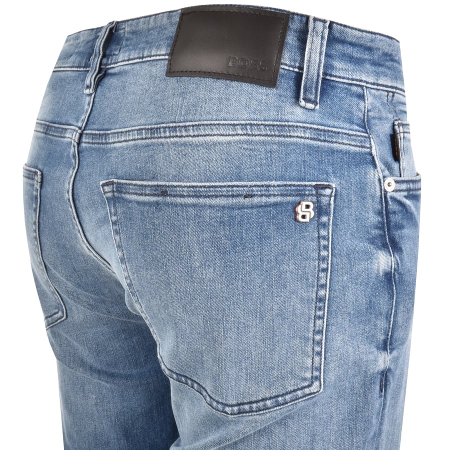 Image number 4 for BOSS Delaware Slim Fit Jeans Blue