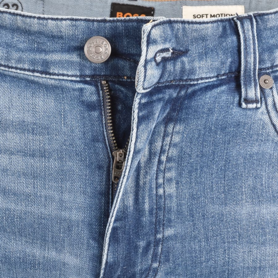 Image number 5 for BOSS Delaware Slim Fit Jeans Blue