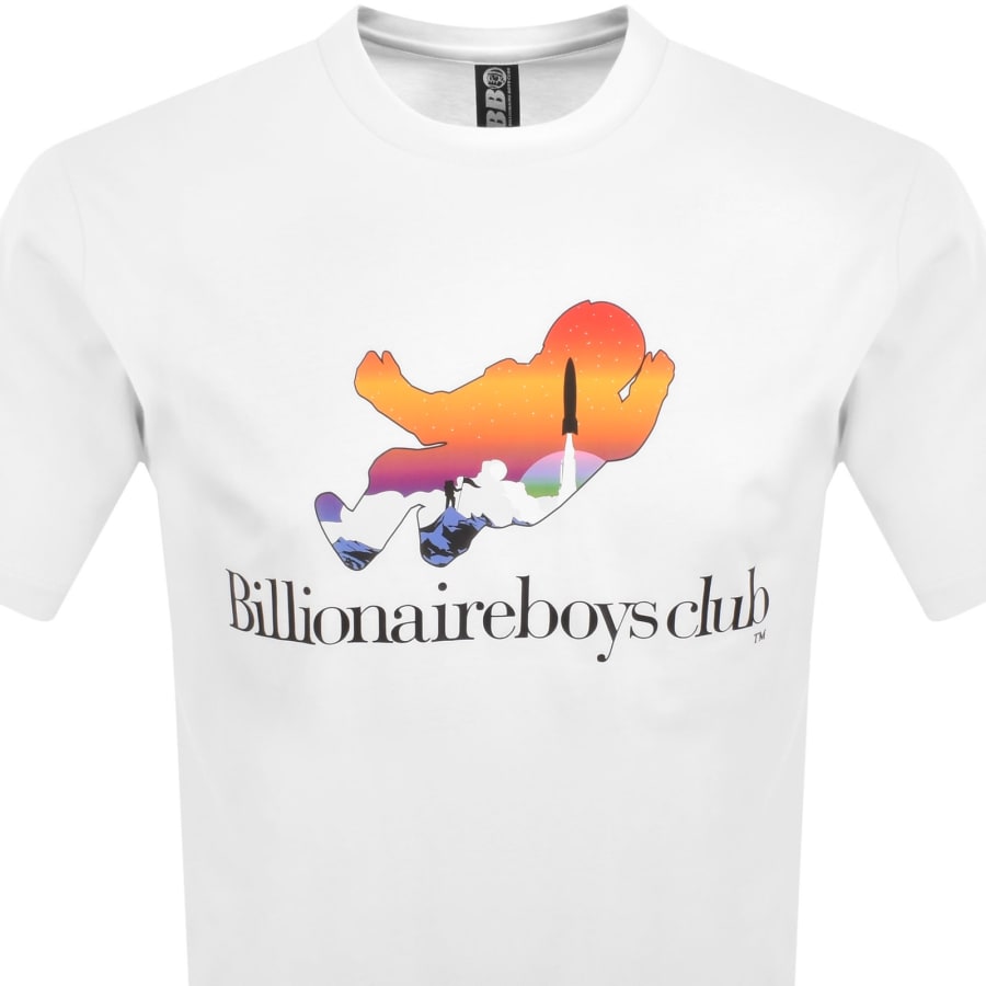 Image number 2 for Billionaire Boys Club Floating Astro T Shirt White
