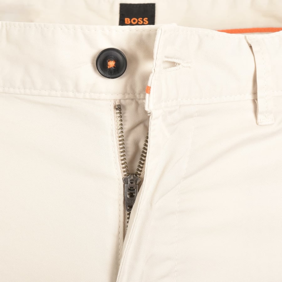 Image number 4 for BOSS Chino Slim Shorts Cream