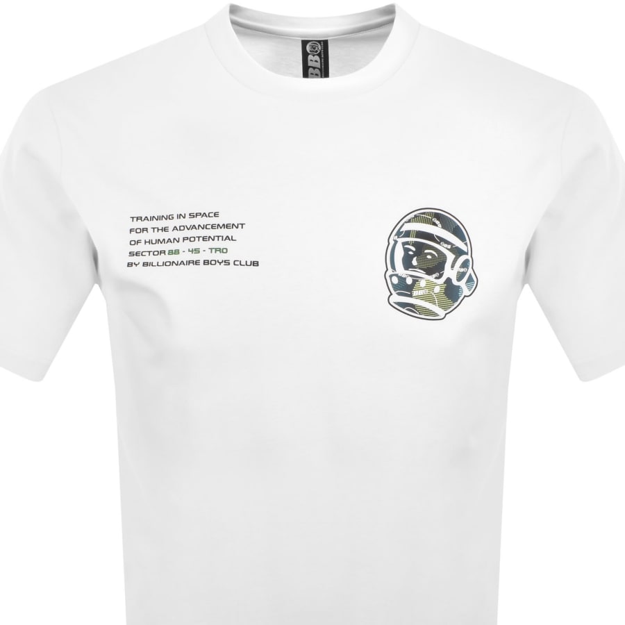Image number 3 for Billionaire Boys Club Space Training T Shirt White