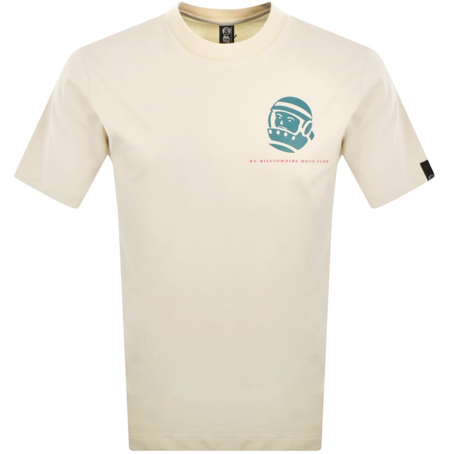 Image number 2 for Billionaire Boys Club Reverse Astro T Shirt Beige