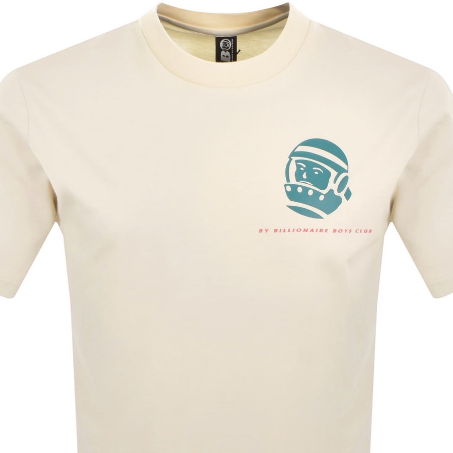 Image number 3 for Billionaire Boys Club Reverse Astro T Shirt Beige