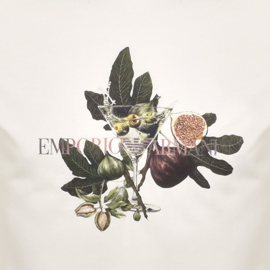 Image number 3 for Emporio Armani Graphic Print T Shirt Star White