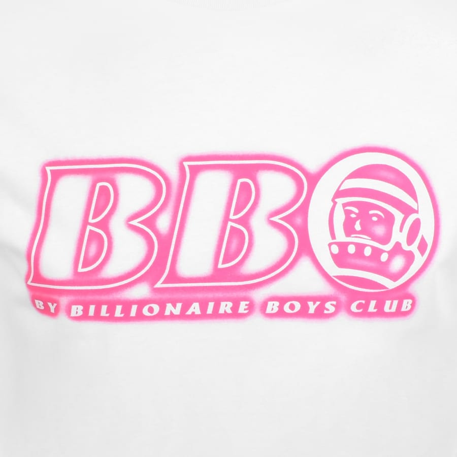 Image number 3 for Billionaire Boys Club Neon Logo T Shirt White