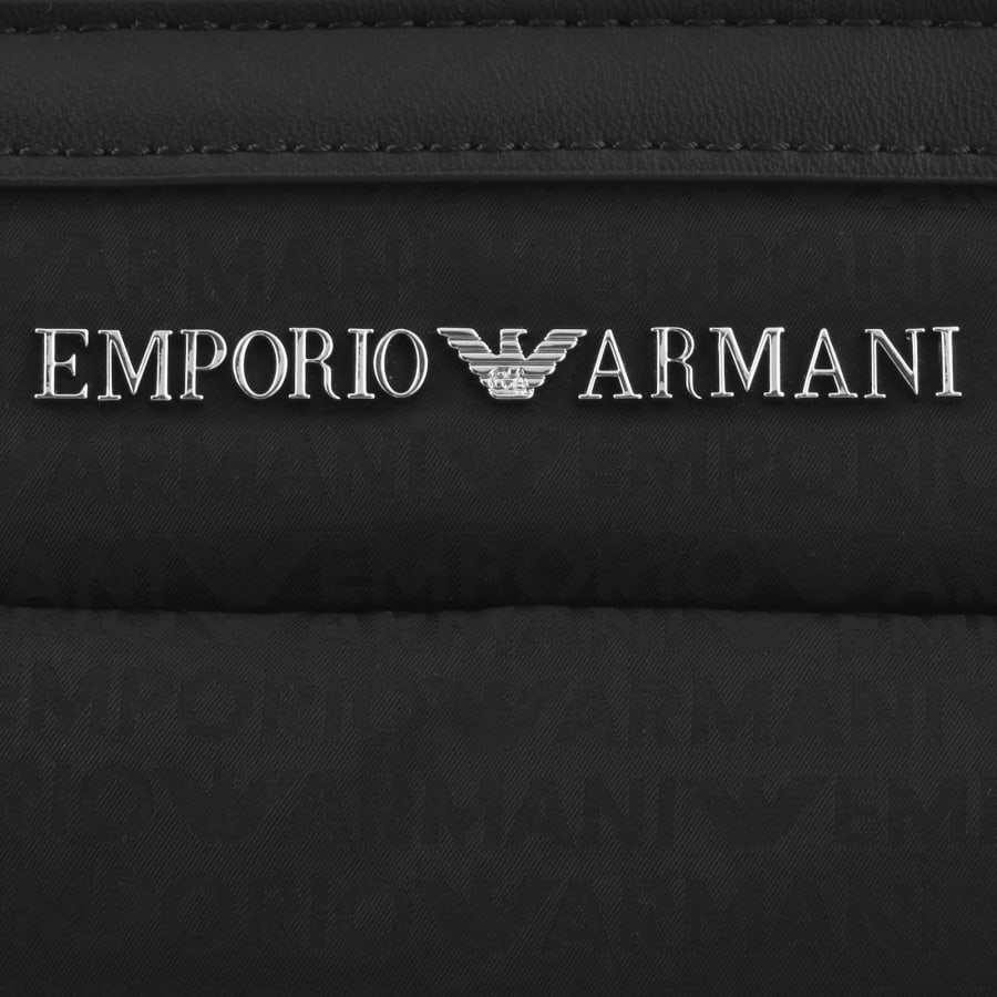 Image number 3 for Emporio Armani Logo Crossbody Bag Black