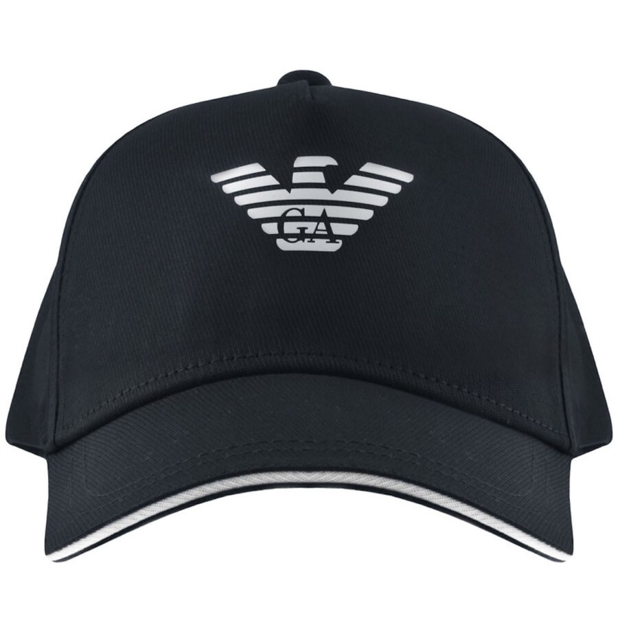Image number 1 for Emporio Armani Baseball Logo Cap Navy