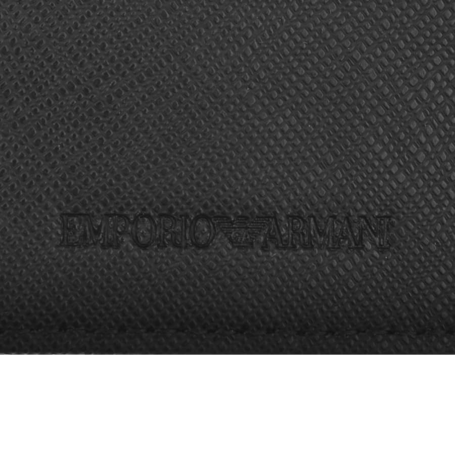 Image number 5 for Emporio Armani Bifold Card Holder Black