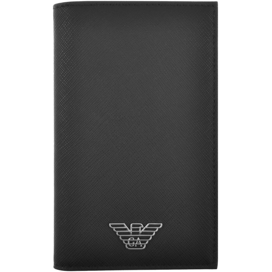 Image number 1 for Emporio Armani Bifold Card Holder Black