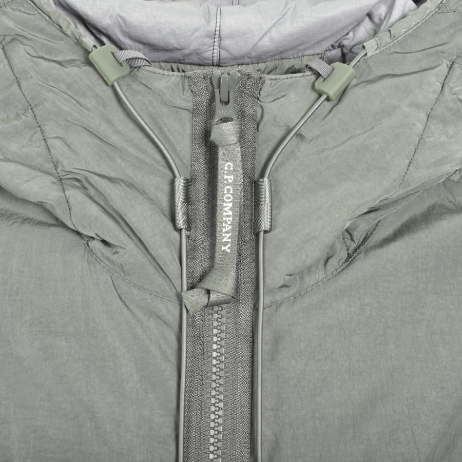 Image number 5 for CP Company Chrome-R Padded Overshirt Grey