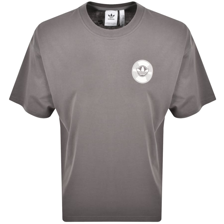 Image number 2 for adidas Originals Street Band Graphic T Shirt Brown