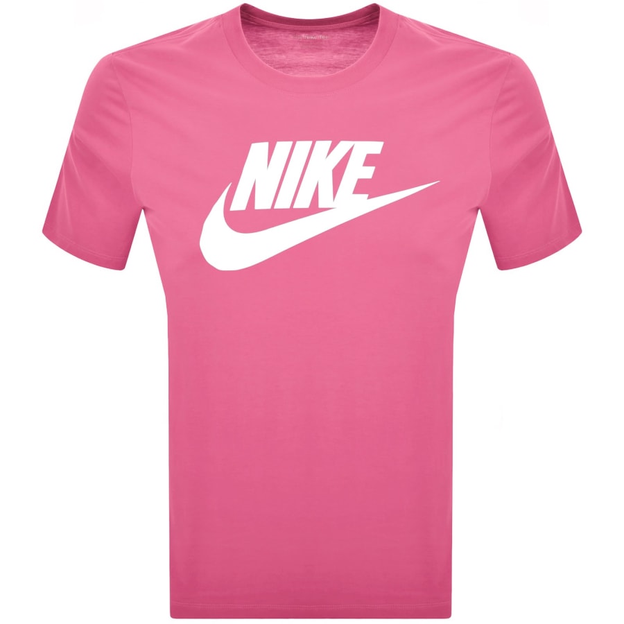 Image number 1 for Nike Futura Icon T Shirt Pink