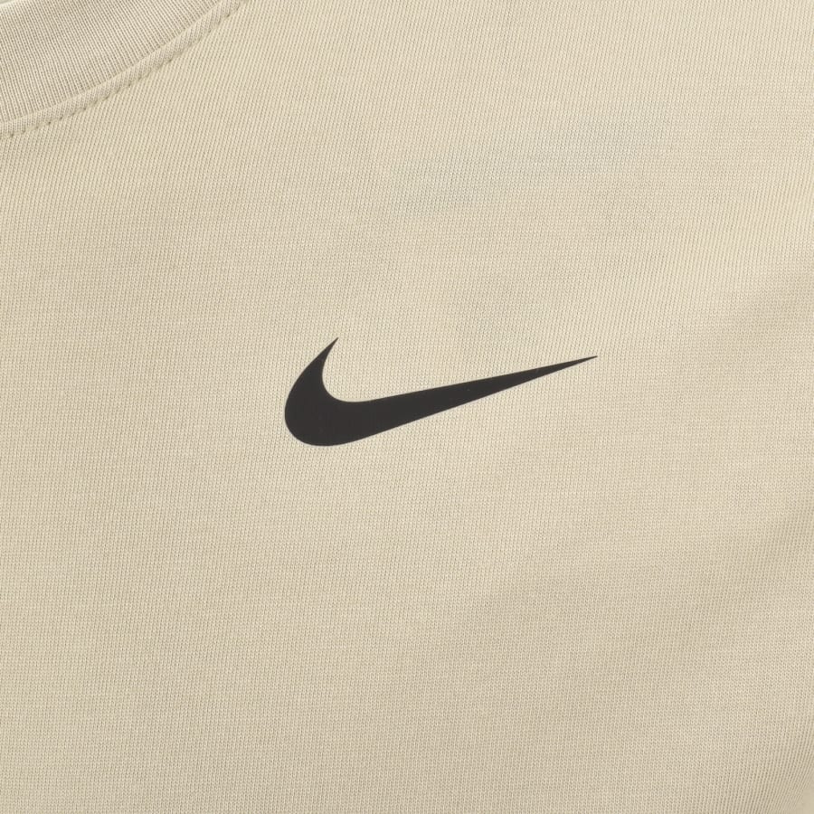 Image number 3 for Nike Training Crew Neck T Shirt Khaki