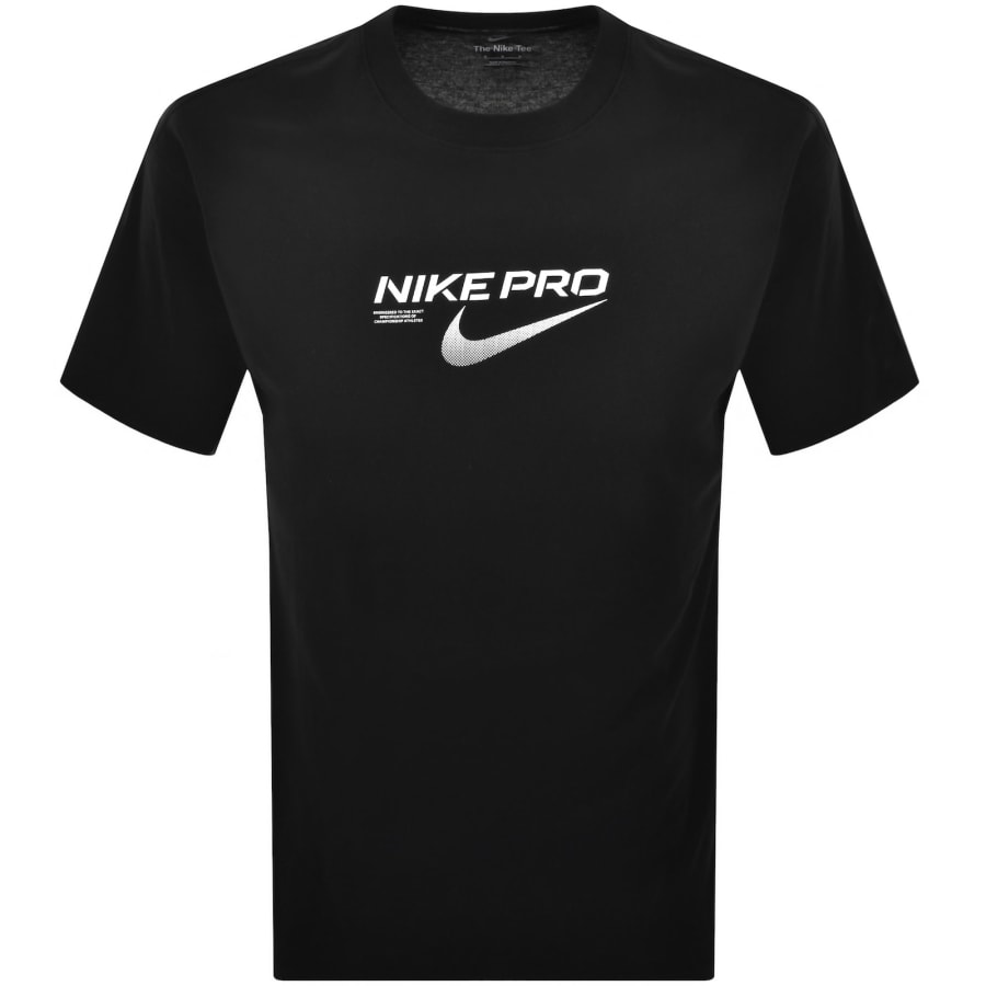 Image number 1 for Nike Training Dri Fit Pro T Shirt Black