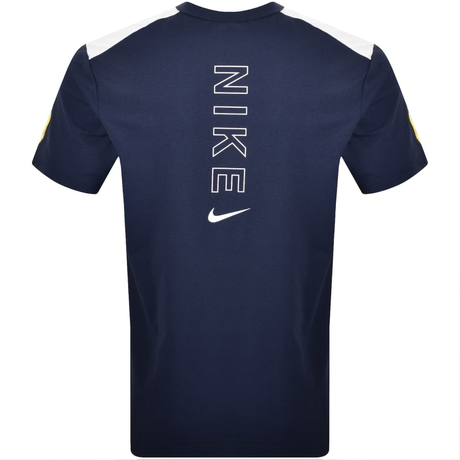 Image number 5 for Nike Sportswear Dri Fit T Shirt Midnight Navy