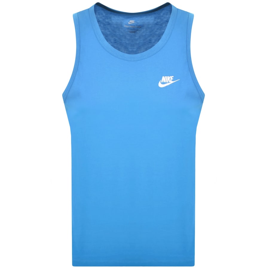 Image number 1 for Nike Club Logo Vest Blue