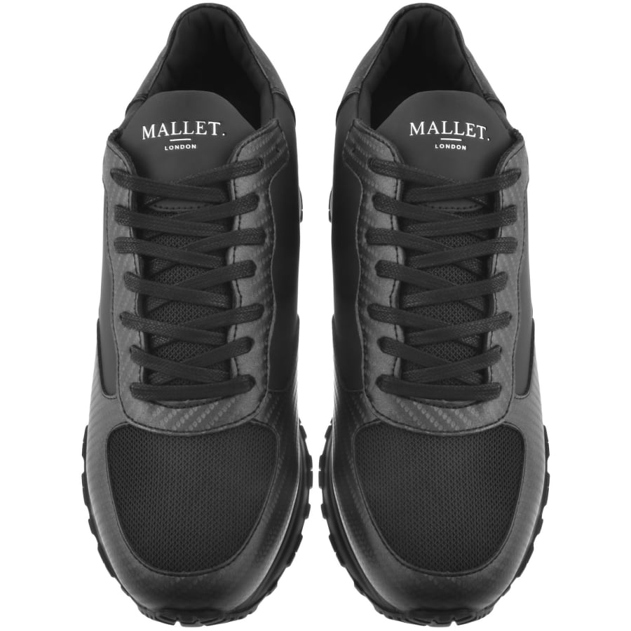 Image number 3 for Mallet Popham Trainers Black