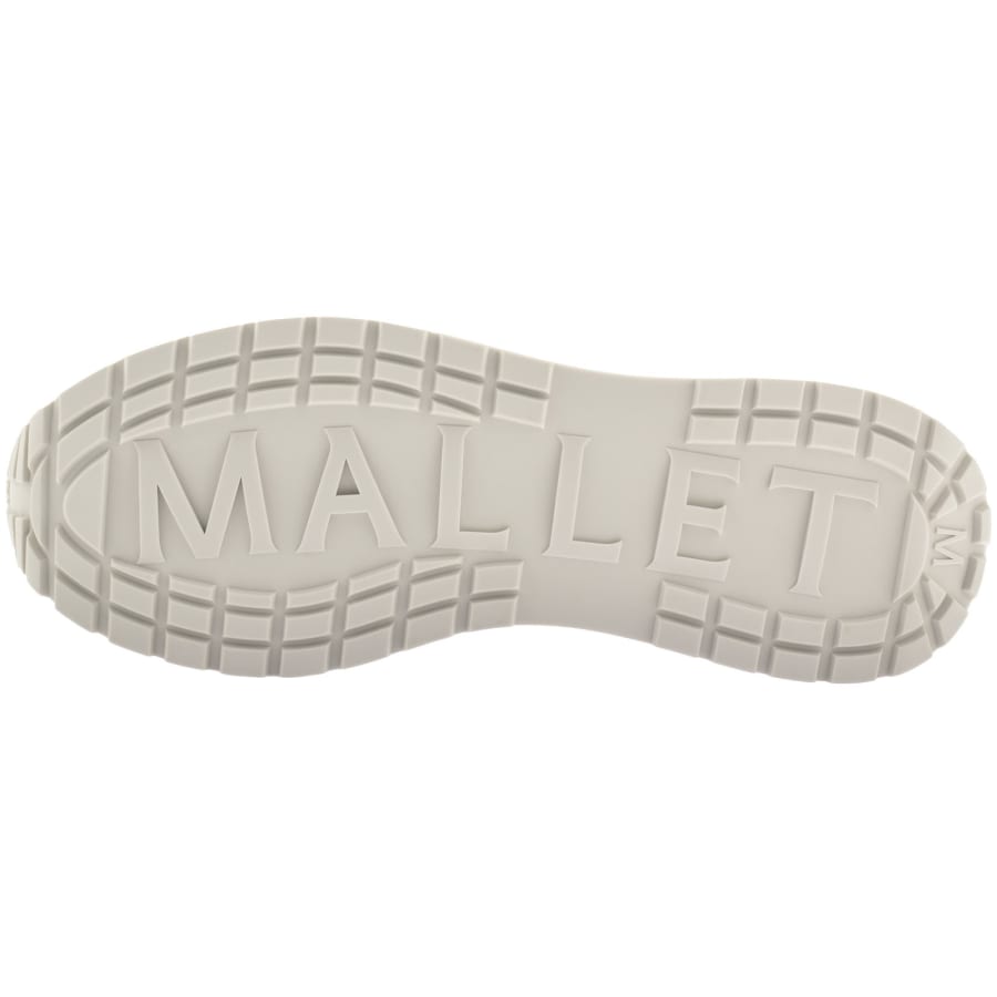 Image number 5 for Mallet Bethnal Trainers Triple White