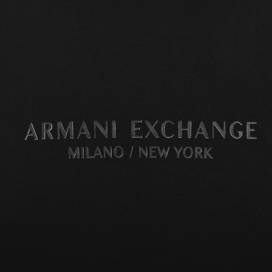 Image number 3 for Armani Exchange Logo Sweatshirt Black