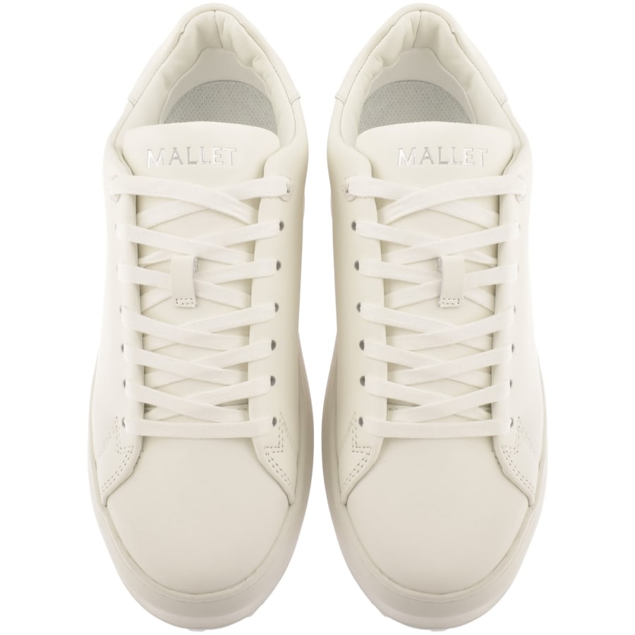 Image number 3 for Mallet GRFTR Lite Trainers Triple White