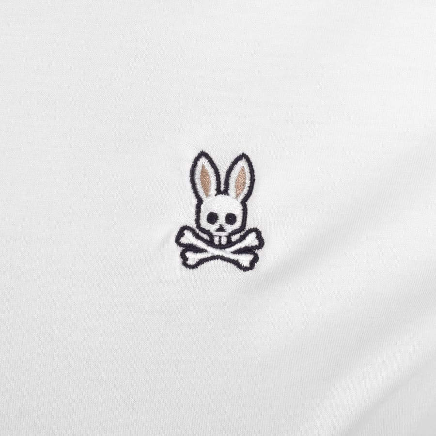 Image number 3 for Psycho Bunny Nolan Fashion T Shirt White