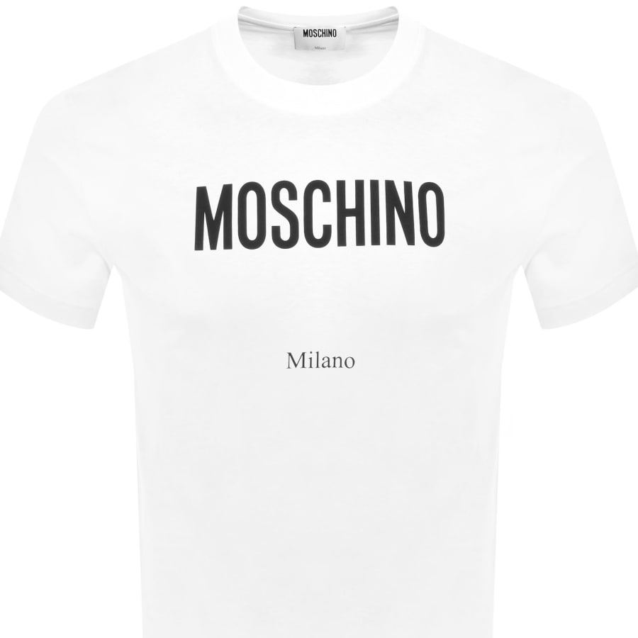 Image number 2 for Moschino Logo T Shirt White