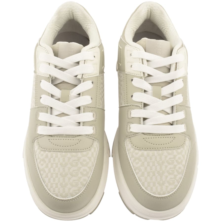 Image number 3 for HUGO Yarrow Trainers Light Beige