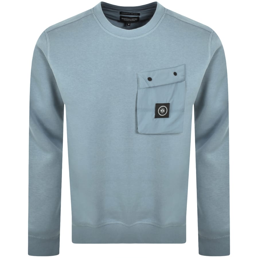 Image number 1 for Marshall Artist Proccera Sweatshirt Steel Blue