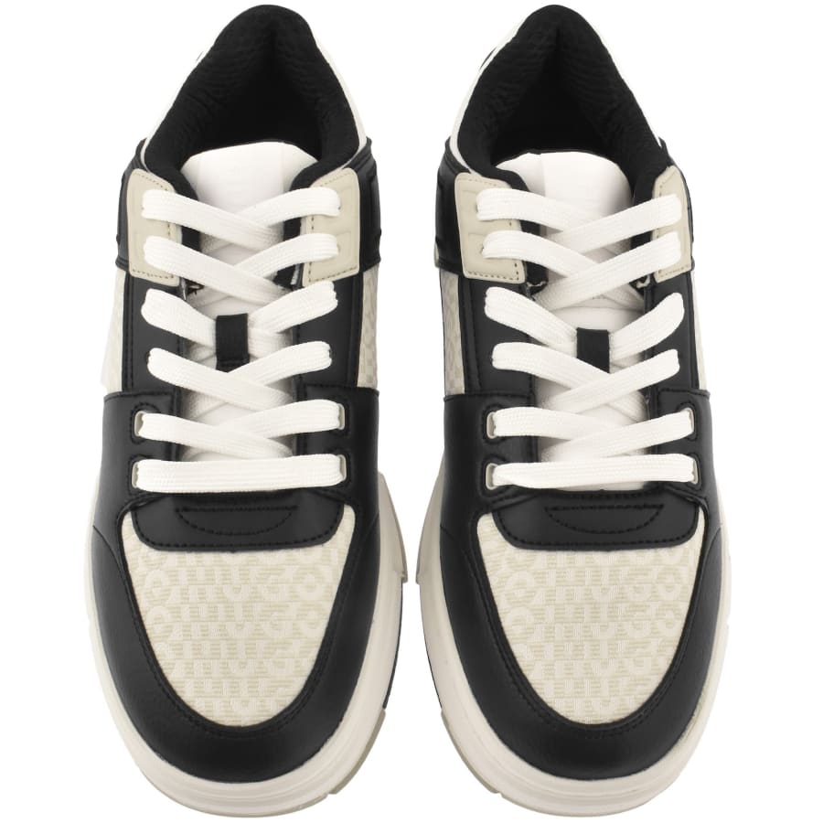 Image number 3 for HUGO Yarrow Trainers Charcoal Black