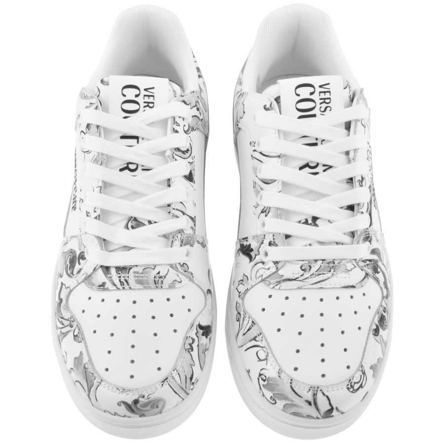 Image number 3 for Versace Jeans Fondo Starlight Trainers White
