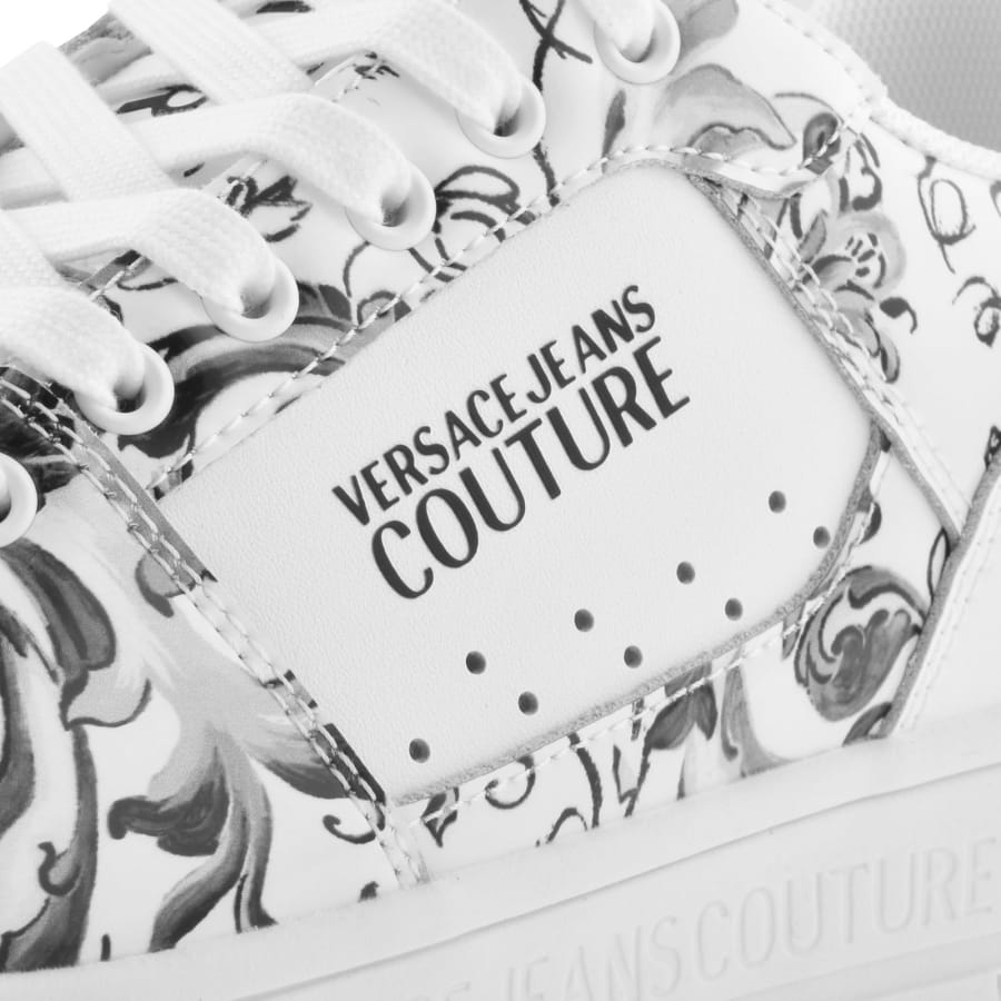 Image number 4 for Versace Jeans Fondo Starlight Trainers White