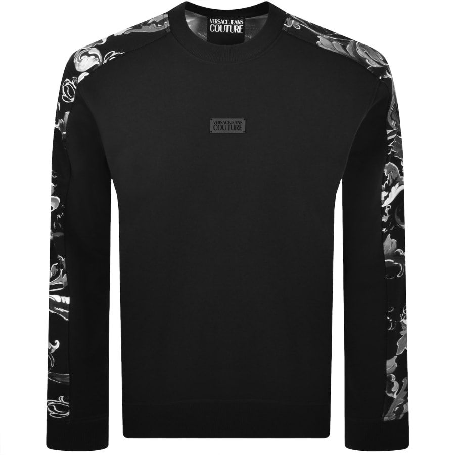 Image number 2 for Versace Jeans Couture Barocco Sweatshirt Black