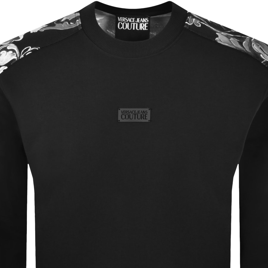 Image number 3 for Versace Jeans Couture Barocco Sweatshirt Black